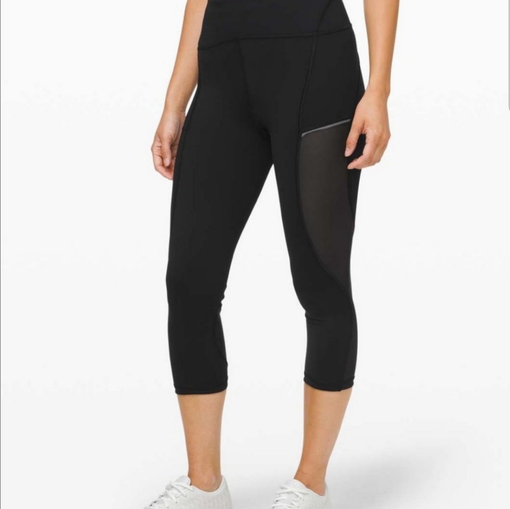 Lululemon Always Airy HR Crops 19"